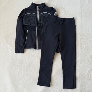 Moncler girl 4 suit jacket and pants